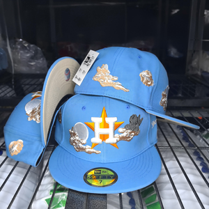 Casquettes de baseball ajustées unisexe en gros avec broderie 3D, design classique flèche de Cupidon à six panneaux, toutes saisons, taille 56-58CM, 100% coton - Product Image 1