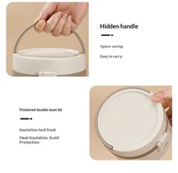 Hochwertiger 304 Edelstahl Tragbarer Essensbehälter für Warme Speisen Thermoskanne Kinder Bento-Box Auslaufsicherer Lebensmittelbehälter