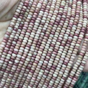 <span class=keywords><strong>Jade</strong></span> de madera petrificada roja 2X4mm mejor calidad suave Rondelle cuentas de <span class=keywords><strong>piedra</strong></span> Natural semipreciosas para la fabricación de joyas aproximadamente: 380mm/STR - Product Image 4