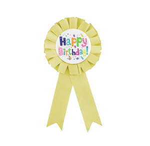 Insignia de <span class=keywords><strong>Cumpleaños</strong></span> <span class=keywords><strong>2022</strong></span>, Encaje de Satén, Hojalata, <span class=keywords><strong>Feliz</strong></span> <span class=keywords><strong>Cumpleaños</strong></span>, Insignia de Fiesta de <span class=keywords><strong>Cumpleaños</strong></span> para Niños, Personalizable - Product Image 1