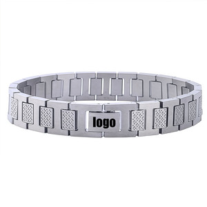 Collezione di Bracciali Unisex Acciaio Inossidabile Dorato - Stili Catena e Bracciale Ipoallergenici, Gioielli all'Ingrosso - Product Image 5