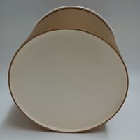 Seau à popcorn en papier SP2212 de grande capacité, de haute qualité, avec couvercles assortis, jetable, pour les lieux de divertissement