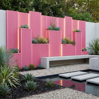 Panneau mural cannelé sur mesure en WPC, imperméable, résistant aux UV, en bois-plastique, pour balcon, plafond, intérieur