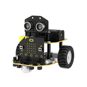 Zetok Age 8+ MiniAuto Ai <span class=keywords><strong>Robot</strong></span> Microbit Voiture Intelligente pour Enfants, Apprentissage, DIY, STEM, Programmation, <span class=keywords><strong>Jouet</strong></span> Éducatif - Product Image 1