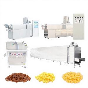 Équipement de fabrication automatique de pâtes Trofie, extrudeuse à vis simple avec technologie de torsion spirale - Product Image 1