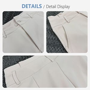 <span class=keywords><strong>Pantalones</strong></span> de Traje Elegantes de Pierna Ancha Color Taupe para Mujer, <span class=keywords><strong>Pantalones</strong></span> de Oficina de Cintura Alta, <span class=keywords><strong>Pantalones</strong></span> Drapeados Chic, Pantalon Tailleur Femme - Product Image 6