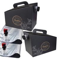10 litres 20 litres sac dans une boîte pour huile de noix de coco huile d'arachide huile de cuisson sac dans une boîte emballage en plastique liquide écologique