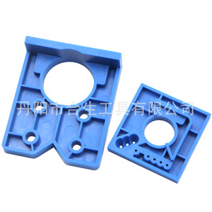 Regla de medición portátil ABS Mr Drill para abrir orificios en bisagras, con nivel, para puertas y gabinetes de madera - Product Image 2