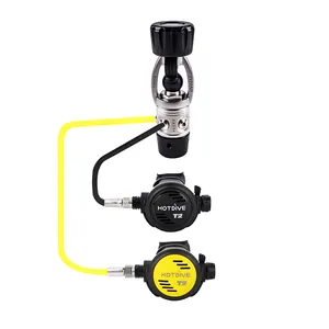 HotDive Set Pengatur Scuba Diving, Paket Regulator Scuba Diving, Paket Beli Penuh, Tipe Piston Klasik, untuk Harga Murah