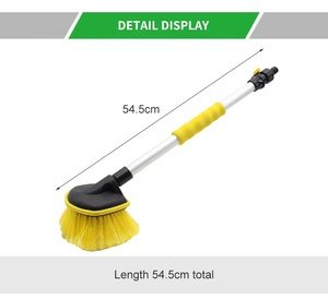 <span class=keywords><strong>Main</strong></span> Outils de Lavage brosse de lavage de voiture pneu <span class=keywords><strong>propre</strong></span> écoulement d'eau à travers la roue jante brosse - Product Image 4