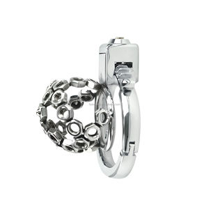 Oferta: Jaula de <span class=keywords><strong>Castidad</strong></span> de Acero Inoxidable para Hombre, Dispositivo de Cinturón de <span class=keywords><strong>Castidad</strong></span> para Hombres y <span class=keywords><strong>Mujeres</strong></span>, Productos BDSM SEX LOVE - Product Image 1