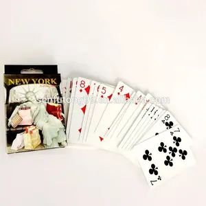 Fabrik Großhandel Voller Farbe Kunst Core Papier Matte Lackierung Markiert Poker Spielkarten