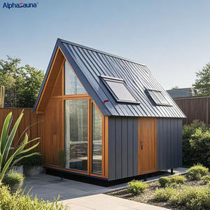 บ้านสำเร็จรูป 2-4 ห้องนอน นำเข้าจากจีน บ้านสำเร็จรูป โมดูลไม้ พลาสติก กระจก บ้านสำเร็จรูปในตู้คอนเทนเนอร์ - Product Image 4