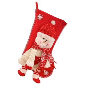 Knitted Christmas Decorations 3D Santa Claus Snowman Gift <b>Bags</b> for Christmas <b>Tree</b> Ornaments and Candy Holders Party Favor <b>Bags</b> - Product Image 5