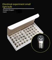 Petites perles lumineuses, petites ampoules, 1.5V, 2.5V, 3.8V, 6V, 12V, 0.3A, à vis, tête ronde, petites perles lumineuses, électriques