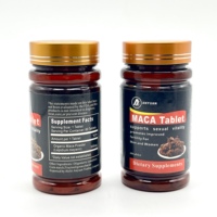 Comprimés d'extrait de racine de Maca sous marque privée OEM, Maca noire et rouge pour la vitalité et la fertilité des hommes et des femmes, complément alimentaire