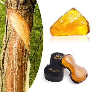 Boîte en <span class=keywords><strong>bois</strong></span> en forme de violon emballée colophane de violon professionnelle les accessoires d'instruments à cordes de colophane à faible poussière d'origine - Product Image 6