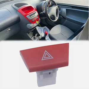 Fournisseur d'usine nouveau commutateur d'avertissement de danger 6490NG pour Peugeot 107 <span class=keywords><strong>Citroen</strong></span> <span class=keywords><strong>C1</strong></span> pour Toyota Aygo état de commutateur de clignotant - Product Image 1