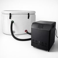 Refroidisseur d'eau intelligent 1 CV pour bain froid et bain de glace avec contrôle Wi-Fi et performance de refroidissement silencieuse – Vente en gros