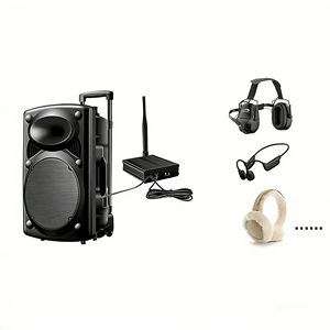 <span class=keywords><strong>Casque</strong></span> de communication à maillage 500M, <span class=keywords><strong>casque</strong></span> supra-auriculaire à réduction de bruit ENC pour <span class=keywords><strong>chantier</strong></span> de construction, site minier, guide touristique - Product Image 5