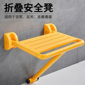 Zhuomao Wall Mounted <b>Folding</b> <b>Stool</b> Stainless Steel 3Mm Plate Anti Slip Bathroom Shower Seat For Elderly - Product Image 5