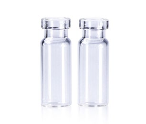 <strong>2ml</strong> Glass Clear Crimp Cap Top Autosampler <strong>Vial</strong> Without Scale For Lab Research 100pcs/pack - Product Image 4