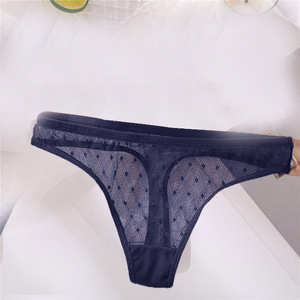 Ladymate Quần Culottes Hình Hoa Đơn ODM/OEM Quần Lót Trong Suốt Quần Lót Quần Lót Dây Lưng Chữ T Quần Lót Ren Nữ <span class=keywords><strong>C</strong></span>ạp Thấp - Product Image 6