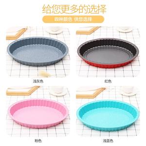 กระทะเค้กและพิซซ่ารูปไข่ ทำจากเหล็กกล้าคาร์บอนเคลือบสารกันติด สำหรับทำเค้กและขนมปัง ขนาด 30.3x21.7x4.0 ซม. - Product Image 4