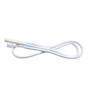 白色ABS探头塑料管NTC 8k扁平电缆模拟0-10V输出温度传感器
