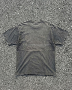 Blank t-<b>shirts</b> 100% Cotton Crew Neck Tee <b>shirt</b> for <b>Men</b> High quality Pre washed Custom <b>Men's</b> Acid Wash Tshirt Blank T-<b>shirt</b> - Product Image 2
