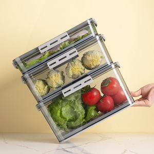 Cajas de plástico para almacenamiento de alimentos frescos, calidad al por mayor, 3.2L - Product Image 3