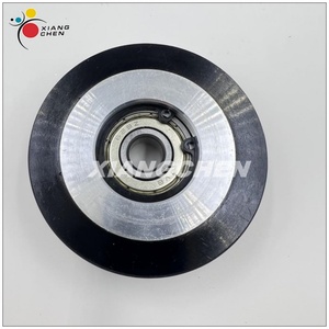JENNEY High Quality Roland Printing Machine Parts <b>Rubber</b> <b>Roller</b> Wheel <b>Rubber</b> Press Paper Wheel 60*15*9MM - Product Image 3