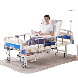Cama de Hospital Multifuncional para Uso Hospitalario y Doméstico, Cama para Girar y Levantar Pacientes Mayores, Garantía de por Vida, Modelo HFH-33 - Product Image 1