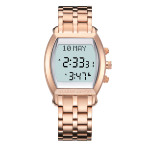 Vente directe en usine de la montre musulmane <span class=keywords><strong>Al</strong></span> <span class=keywords><strong>Fajr</strong></span> Azan pour tous les musulmans Makkah Pray Watch pour tous les musulmans - Product Image 3