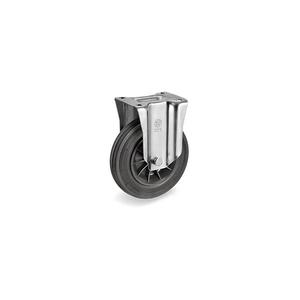 TELLURE ROTA - 525908 Ruedas de goma estándar, Centro de polipropileno, soporte fijo tipo NL-ancho de rueda 60mm, Ø 250 mm (Cant. 1) - Product Image 1