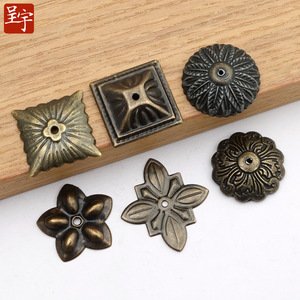 Tiradores Decorativos de Aleación de Zinc con Forma de Flor Chengyu para Cajones, Estilo Tradicional - Product Image 1