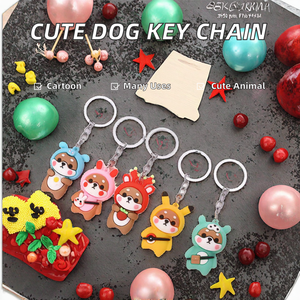 Llavero de Goma con Colgante de Oso de Dibujos Animados, Diseño de Bolso Bonito, Pequeño Regalo Duradero y Ecológico, Personalizable, Fábrica Vietnamita - Product Image 2