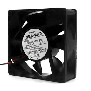 พัดลมระบายความร้อน NMB รุ่น 3612KL-05W-B50 24V DC 0.32A พัดลมแบบแกน 9032 มม. ใบพัดพลาสติกสีดำ สำหรับใช้งานในอุตสาหกรรม - Product Image 1