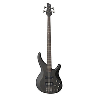 Basse électrique 4 cordes Translucent Black TRBX 504 pour performance scénique