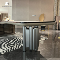 Ensemble de bureau de luxe moderne avec table et chaise pour la maison, mobilier de bureau haut de gamme avec chaise de bureau de luxe, idéal pour les projets hôteliers
