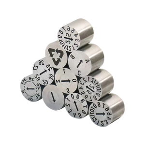 Bán hàng nóng tùy chỉnh nghiêm ngặt khoan dung chính xác khuôn các bộ phận lịch ngày mã tem cho ép phun nhựa - Product Image 2