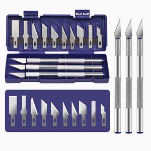 Custom aluminum alloy carving knife set for DIY mobile phone <b>screen</b> <b>protector</b> application, craft knife, <b>paper</b> cutting, wooden - Product Image 1