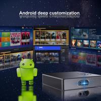 W80 S5 — MINI projecteur DLP 3D 4K, résolution Full HD 1080P, connexion WIFI, 5G, Home cinema, fonctionne avec appareils Android,