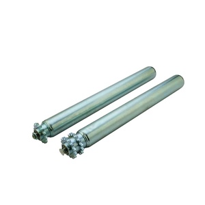 GCS Dia 50mm/60mm Rodillo de accionamiento de dientes de acero inoxidable con resorte Rodillo de cadena de piñón doble - Product Image 4