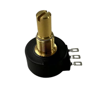 Potentiomètre rotatif de 22mm 10k 5K 2K 1K pour machine de jeu Potentiomètre d'actionneur électrique Série RVR22 Position linéaire