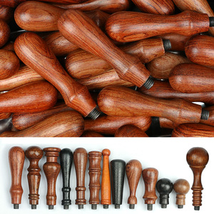 Poignée en bois pour sceau à cire Vintage, 1 pièce, accessoires de sceau, pour pâtisserie, mariage et sceau décoratif - Product Image 2