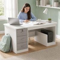 Bureau d'ordinateur moderne et durable pour le bureau, la maison et la villa