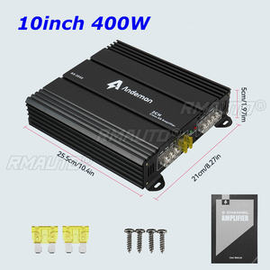 Amplificateur de voiture 400W/800W 8-15 pouces, caisson de basses actif fin sous le siège, haut-parleur de basses pour voiture, caisson de basses pour voiture - Product Image 2