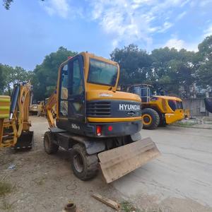 จัดส่งรวดเร็ว รถขุดขนาดเล็กมือสองของแท้จากเกาหลี Hyundai 60W-9  6 ตัน พร้อมเครื่องยนต์ ปั๊ม เกียร์บ็อกซ์ มอเตอร์ แบริ่ง และเกียร์ที่ผ่านการทดสอบแล้ว - Product Image 6