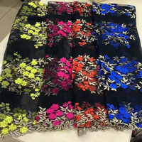 Sacs et vêtements en dentelle à fleurs, filet de vêtements, tissu brodé, plat, nouvelle mode 2020